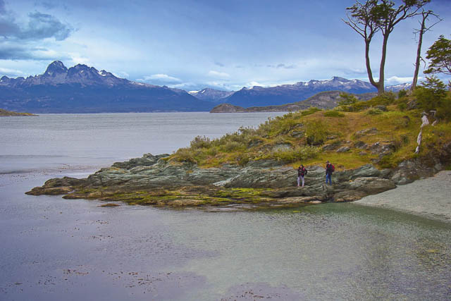 scenic views of tierra del fuego national park in argentina