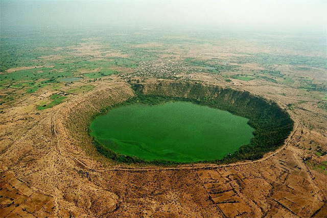 Lonar Meteror lake in Aurangabad Maharashtra India