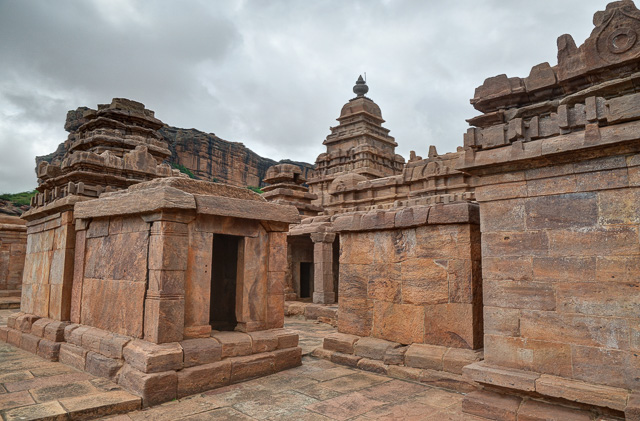 Badami temples Karnataka India