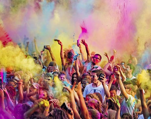 Holi festival with Rajasthan tour