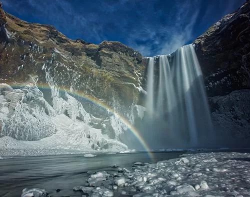 Skogafoss Waterfalls