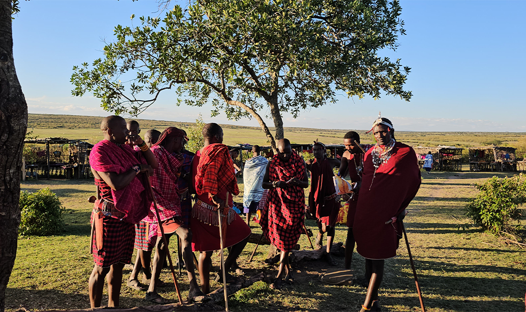 One of the many unique experiences at Masai Mara, Village Visit