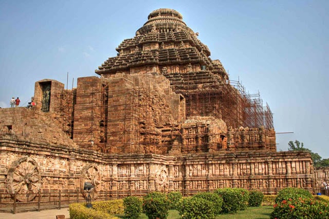 konark sun temple in konark, puri