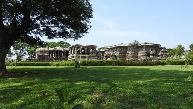 hoysaleswara temple or halebidu in hassan, karnataka